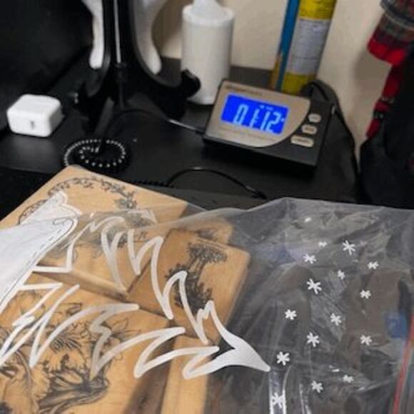 Lot of 6 Rubber Stamps for Crafting Floral Valentine’s Day Orchid Calla Lily - Picture 15 of 16